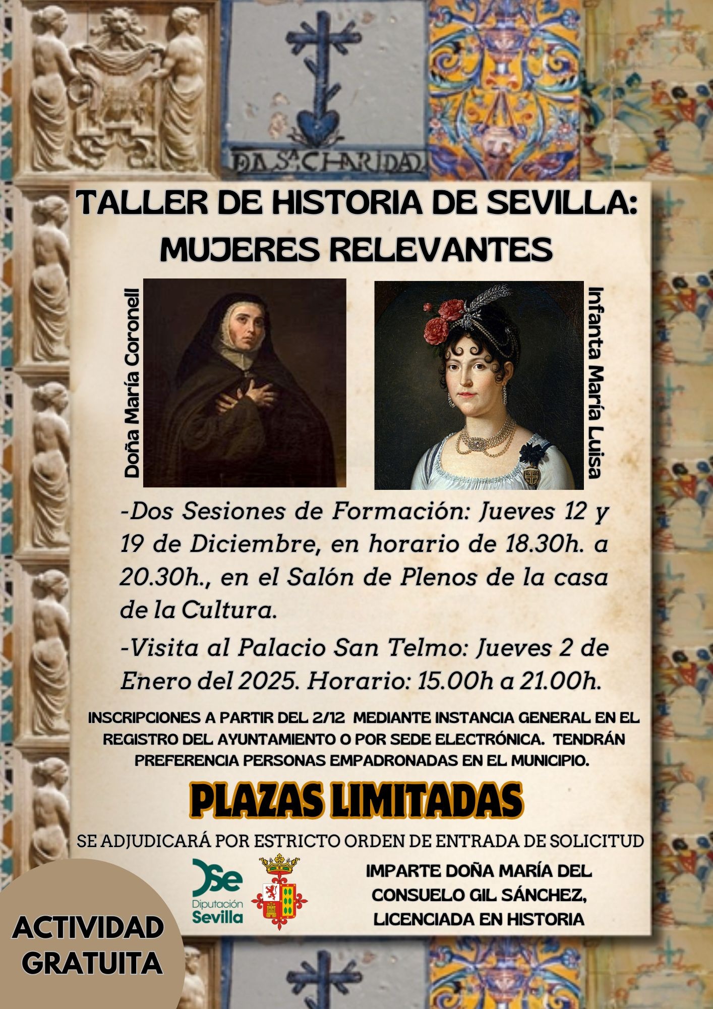 Taller de Historia de Sevilla: Mujeres relevantes